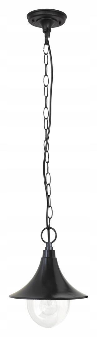 Klasická závěsná lampa 1xE27 Konstanz černá 8246 Rabalux
