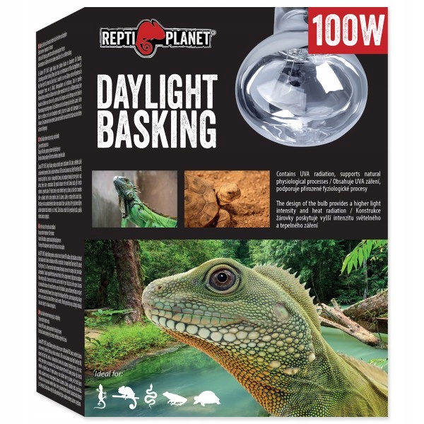 ŻAR&Oacute;WKA GRZEWCZA DAY LIGHT BASKING 100W REPTI PLAN