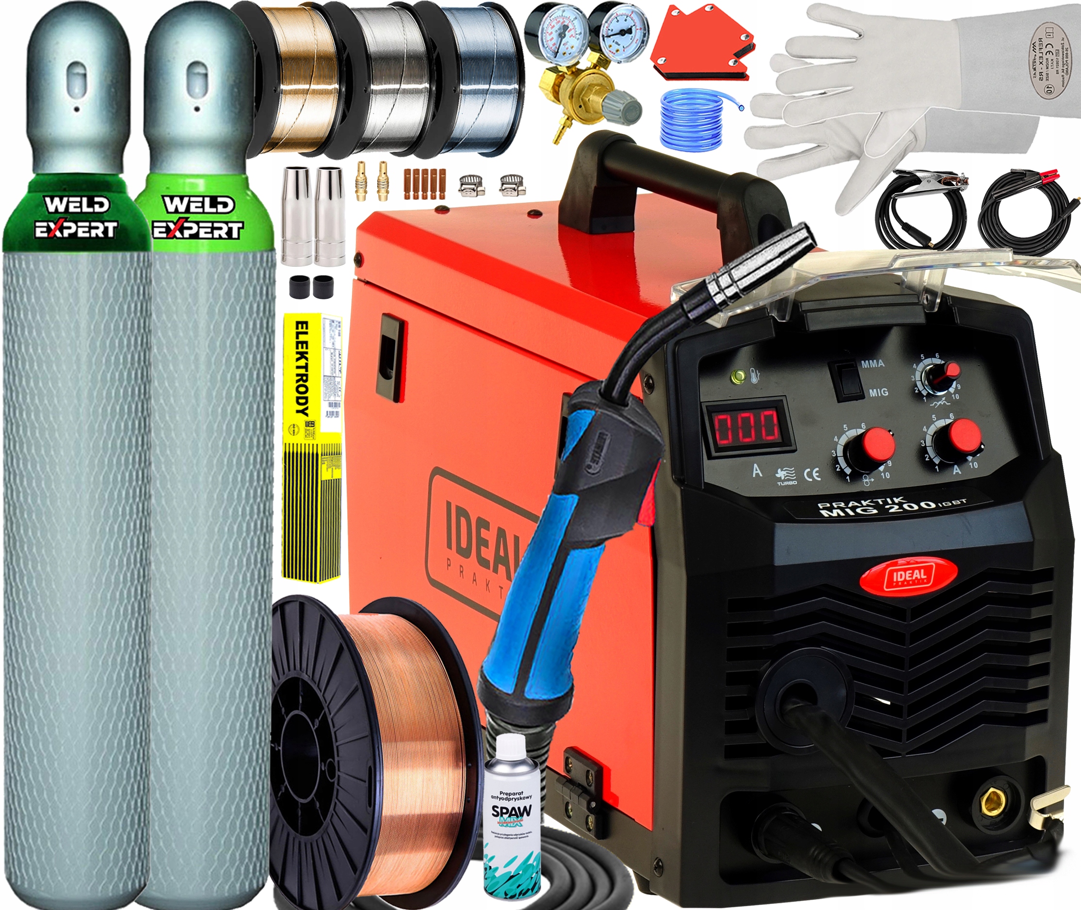 Svářečka Migomat Ideal Praktik Mig 200 Mma Digital