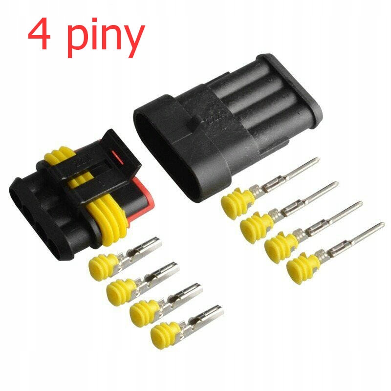 KOSTKA WTYK ZŁĄCZE HERMETYCZNE SUPERSEAL 4 PIN Producent części Inny