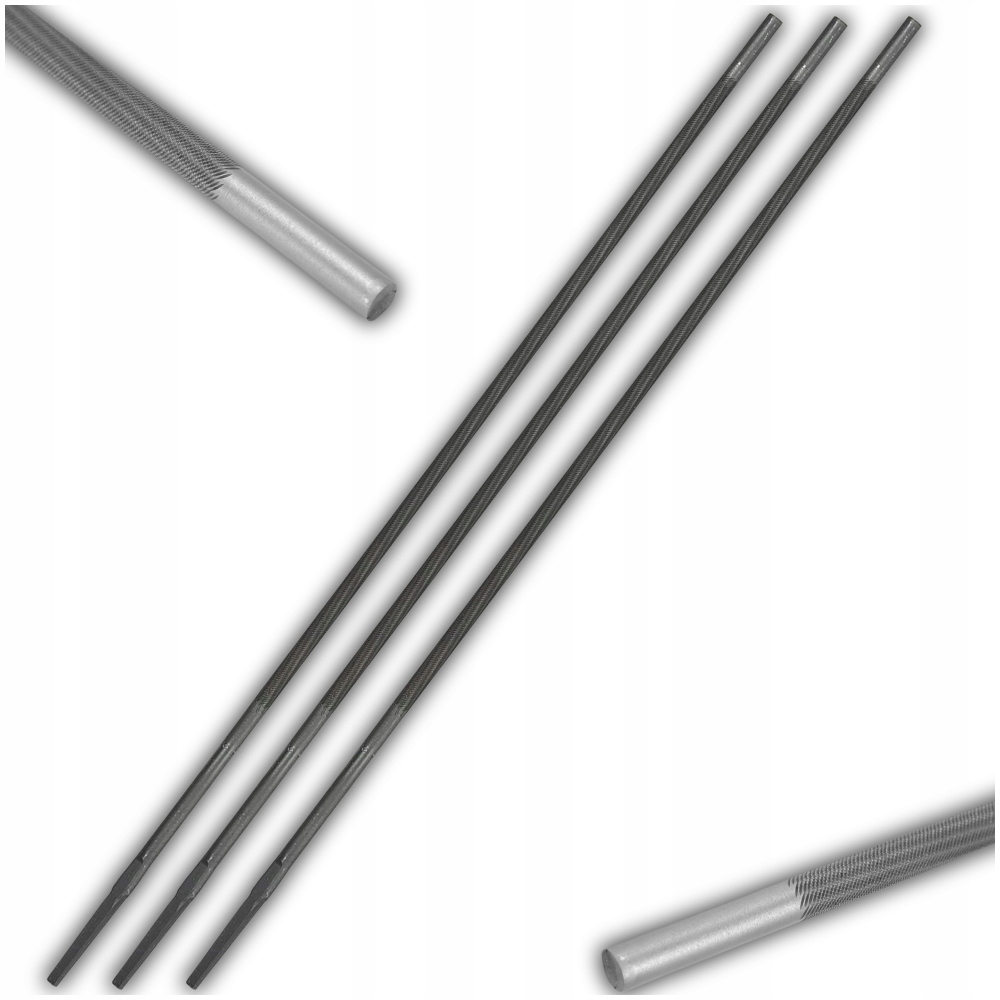 3 SZTUKI PILNIK PILNIKÓW DO ŁAŃCUCHA ŁAŃCUCH PILARKI PIŁY SPALINOWEJ 3.5mm