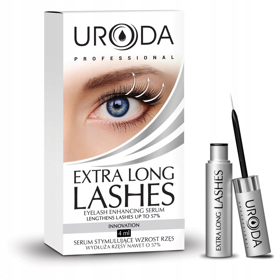 

Uroda Extra Long Lashes Wzrost Rzęs 4ML $