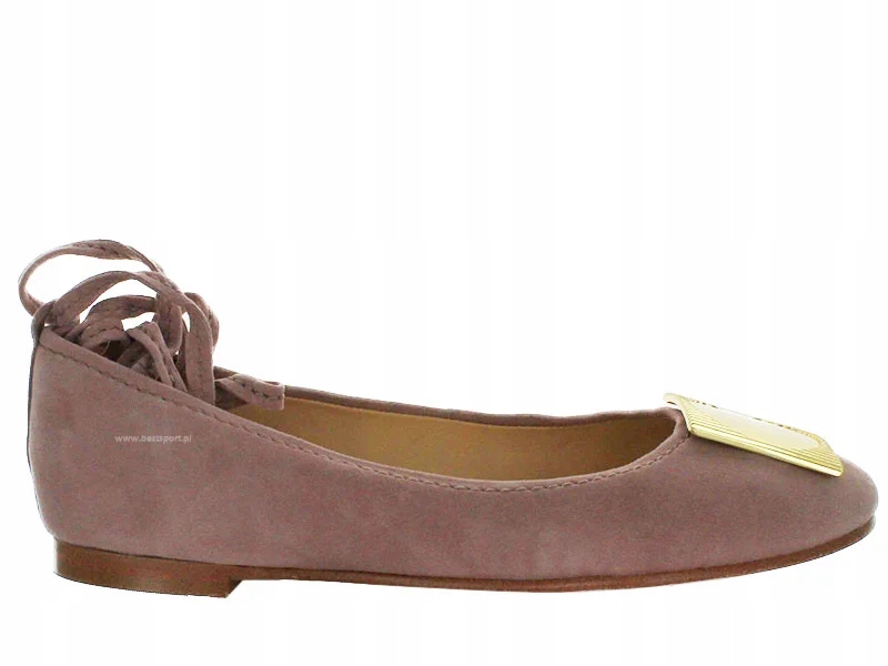 Clarks Dámské baleríny Grace Marion velikost 38 růžová semišová kůže