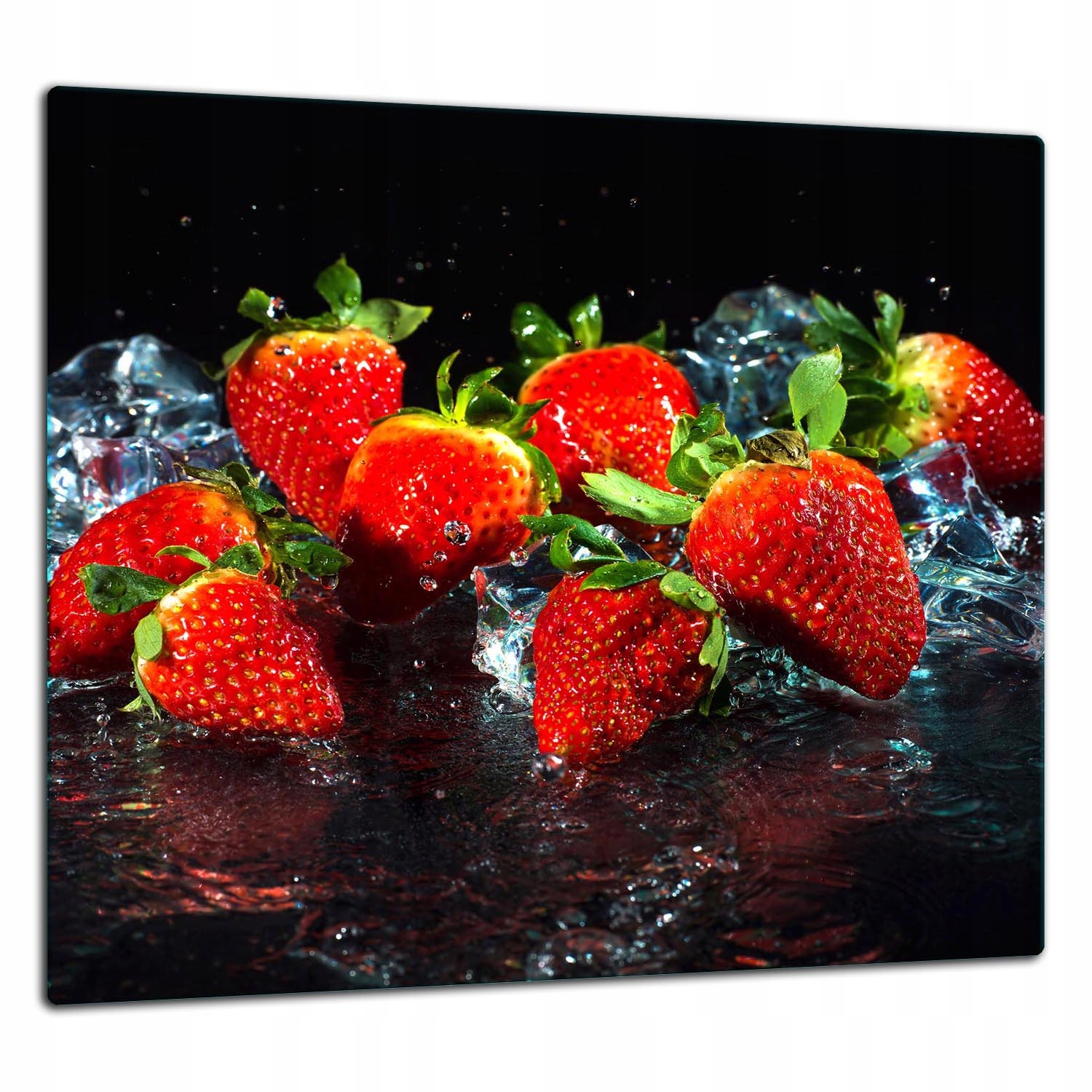 

Szklana Płyta Ochronna Panel Klej 65x60 Owoce