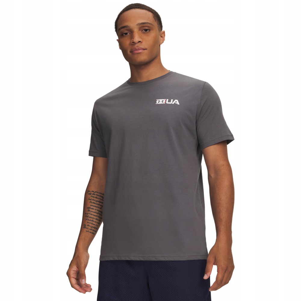 Tričko Pánské Ua Athletics Logo Tmavě Šedé S Under Armour AW26