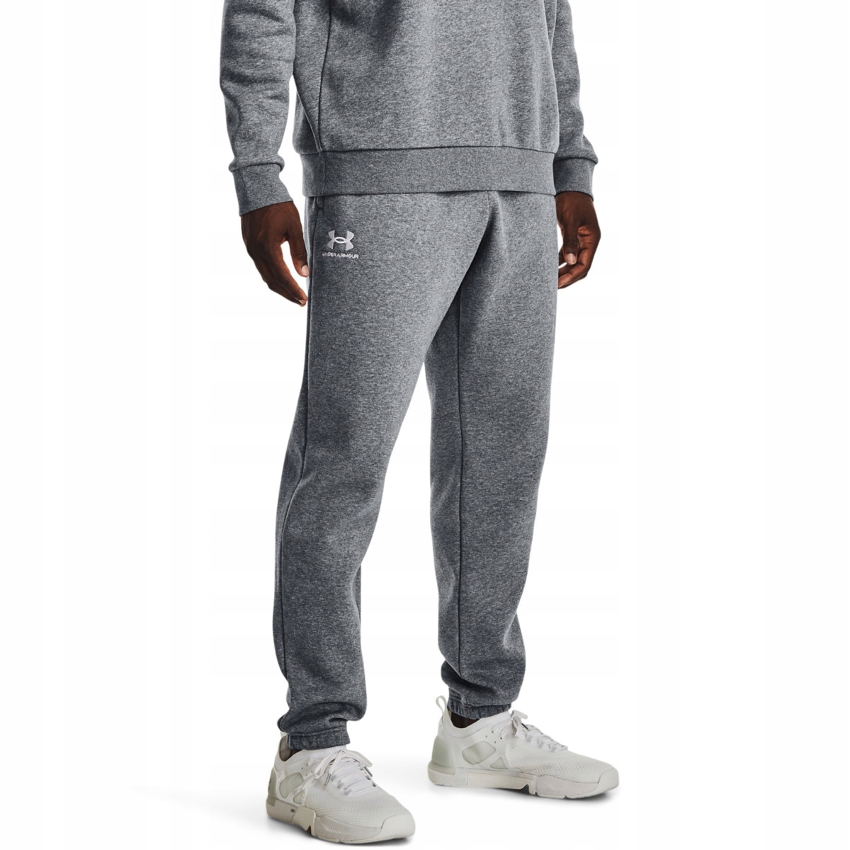 Under Armour Tepláky Ua Essential Fleece Jogger-GRY šedá
