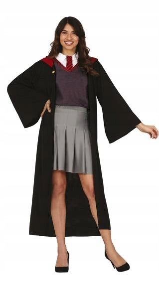 Kostým Studentka Magie Červený Karneval M