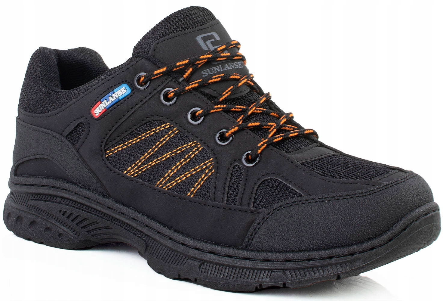 

6643 Czarne Buty Męskie Trekkingowe Trapery 42