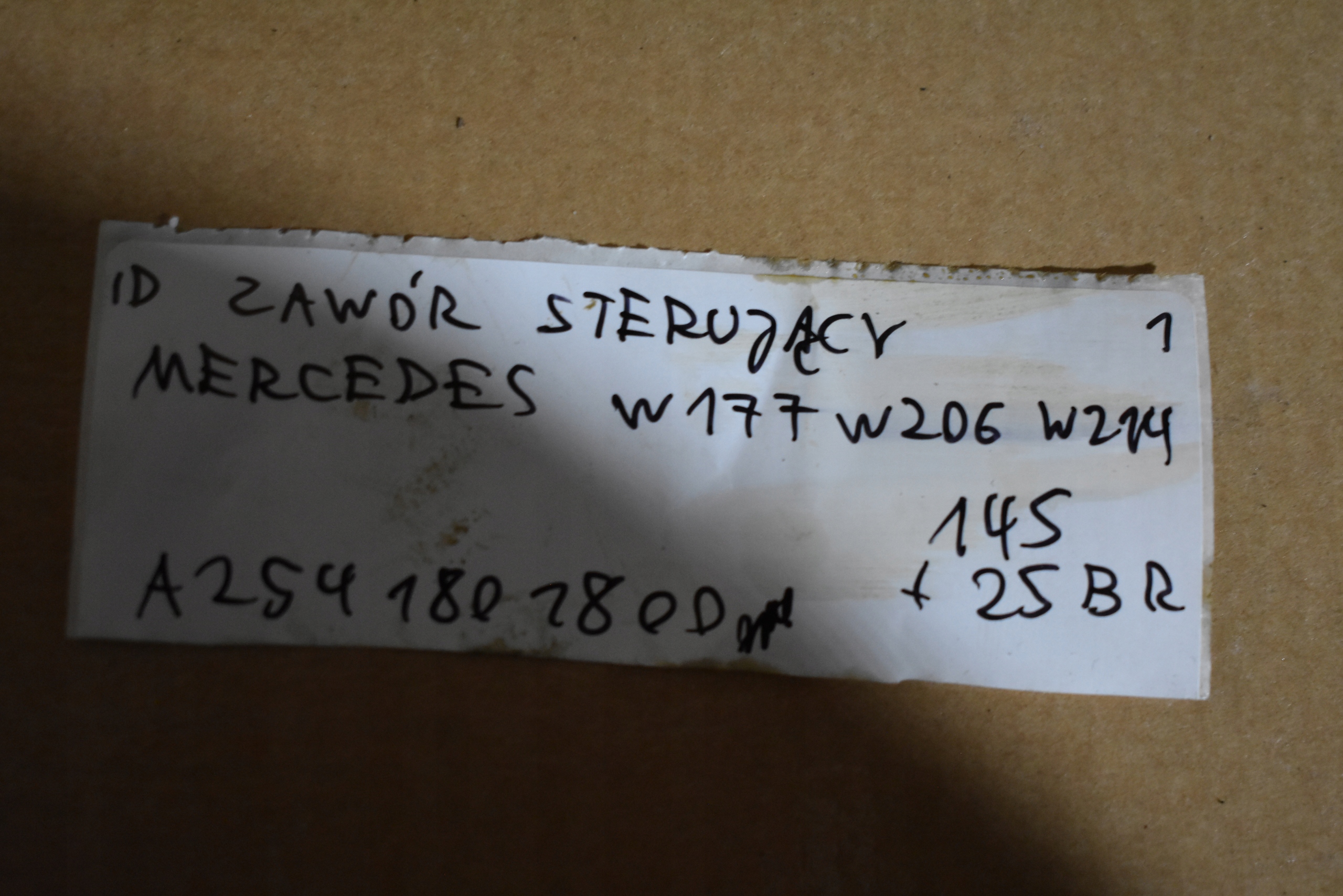 IDEALNY Sensor STERUJACY MERCEDES W177 W206 W214 1