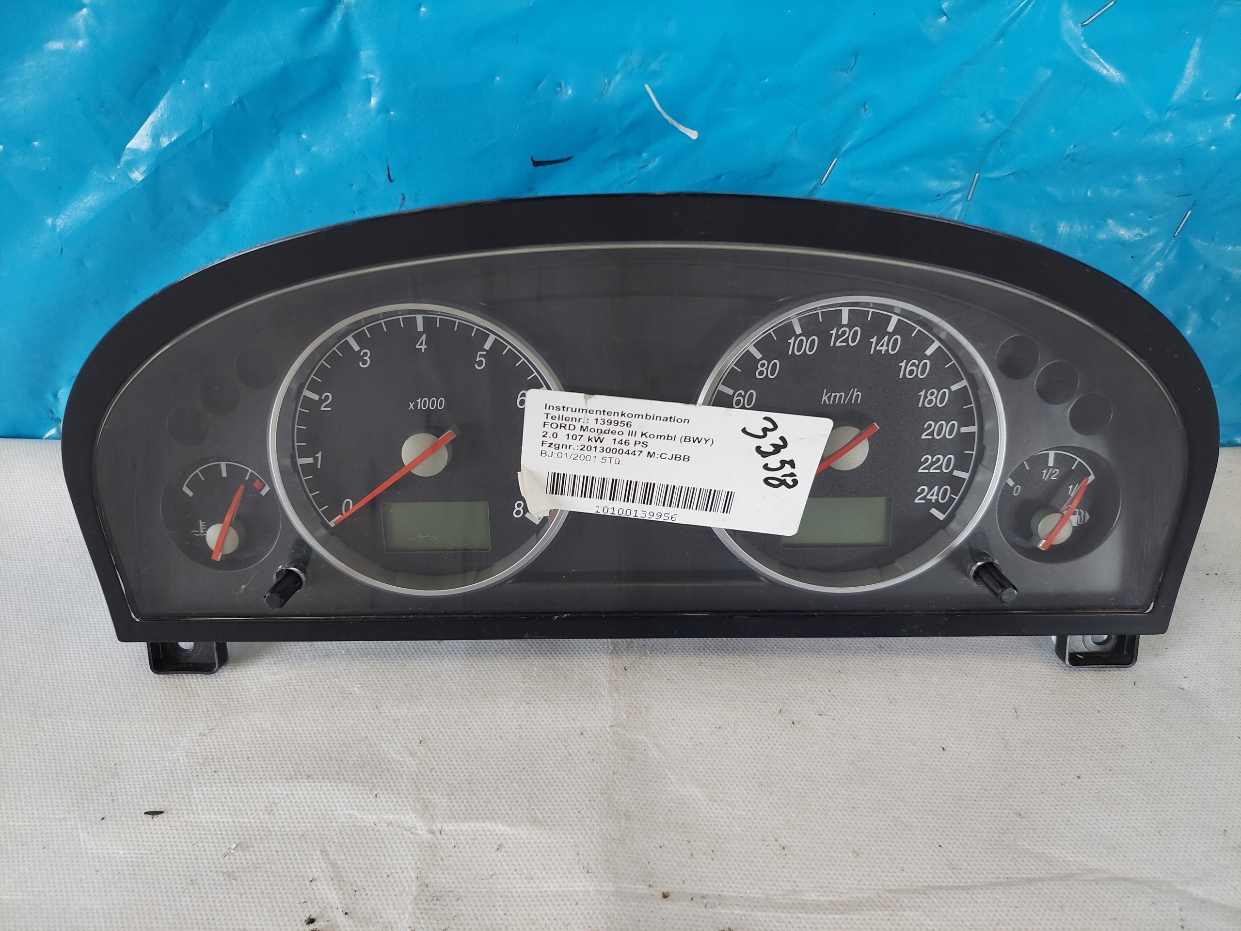 dials clock MONDEO MK III 2.0 B 1S7F-10849DJ