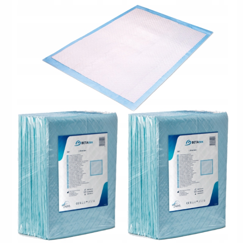 

Podkłady chłonne 60x60 cm higieniczne Mocne 50 szt
