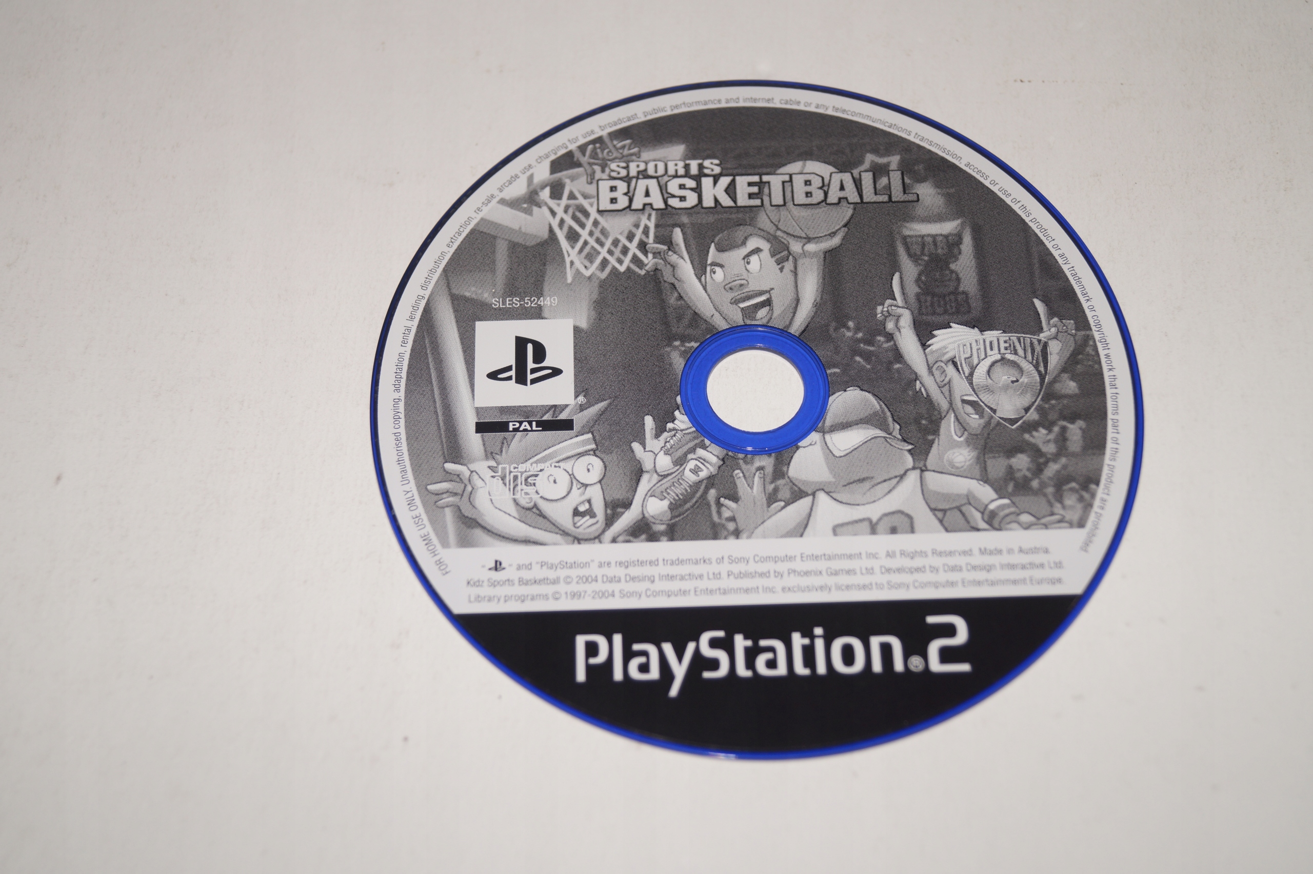 Gra KIDZ SPORTS BASKETBALL PS2 Sony PlayStation 2 (PS2) Producent .dat