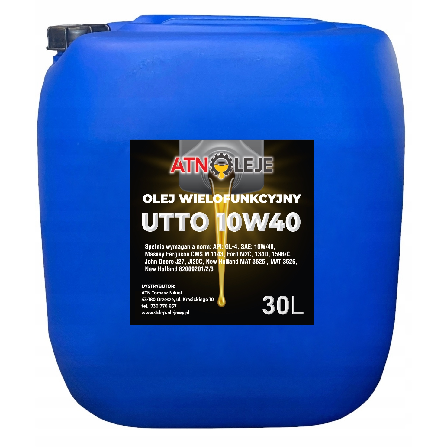 OLEJ Wielofunkcyjny UTTO 10W40 30L