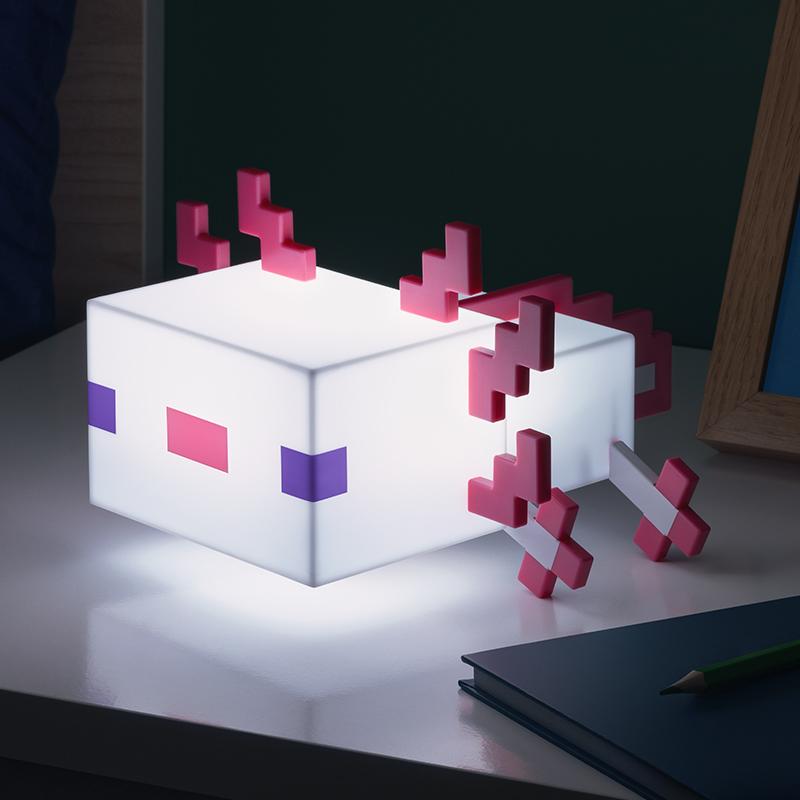 Lampka MINECRAFT Axolotl Multicolor 2 tryby 21cm Rodzaj gadżetu gamingowy