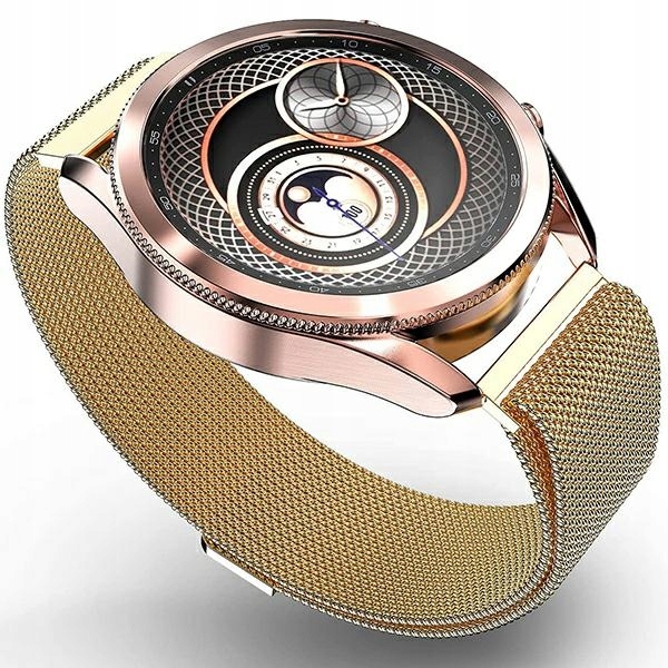 Mercury Pasek Mesh Do Apple Watch 42/44/45MM Złoty Odporny Na Zadarte Ranty