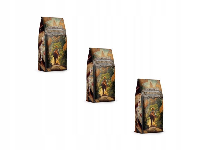 Kawa ziarnista Blue Orca Coffee Continents 3 3 x 1kg