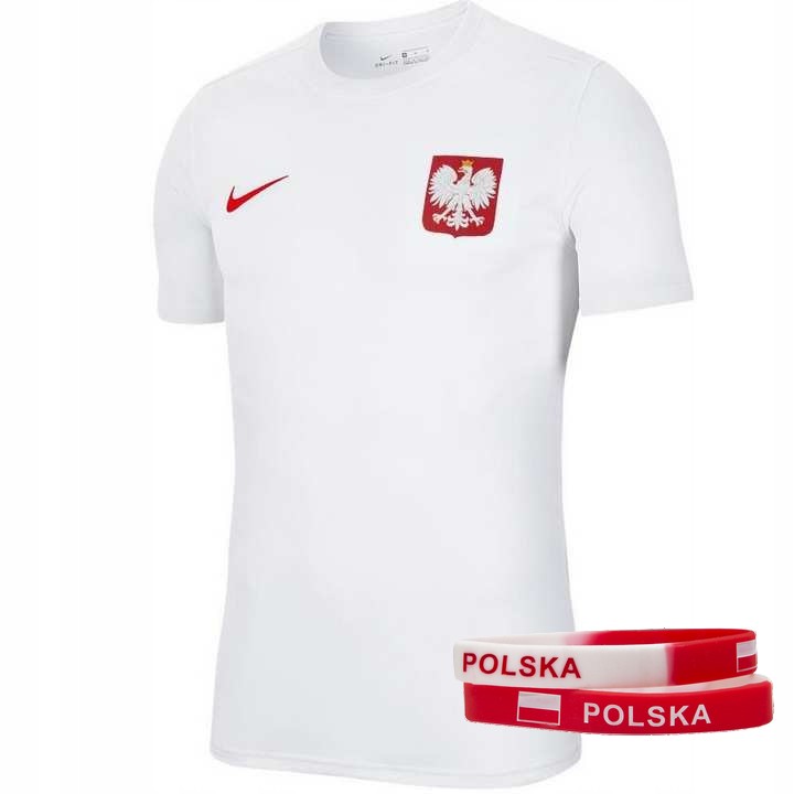 Koszulka Nike Polska Kibica Reprezentacji Męska XL 188cm Opaski zestaw