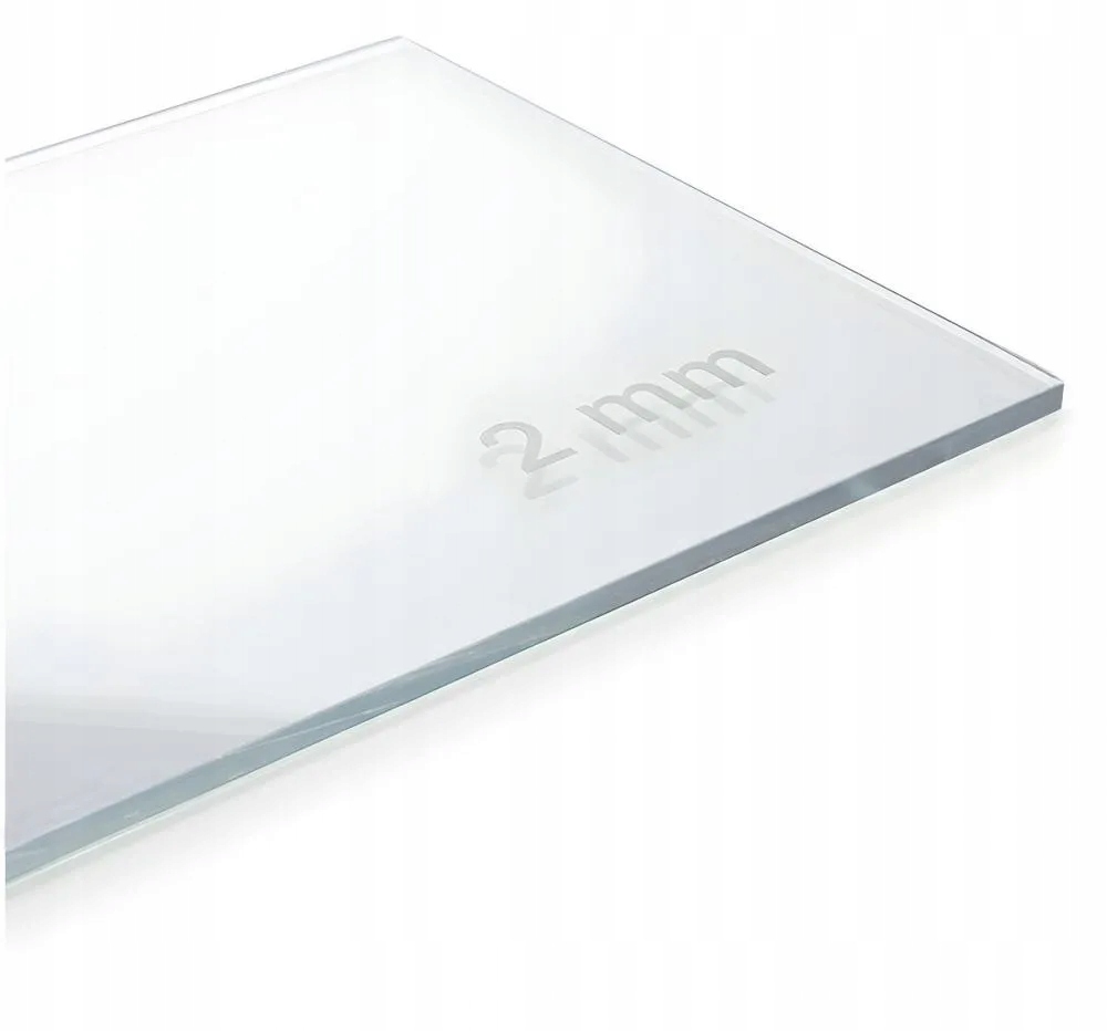 Plexi bezbarvé 2 mm formát 900×600 mm 90×60 cm akryl průhledný CO2