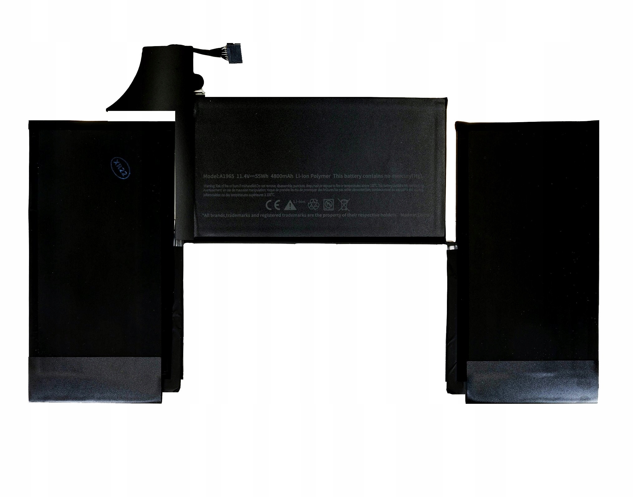 Batéria pre MacBook A1965 4800mAh (Bulk) 8596311184949