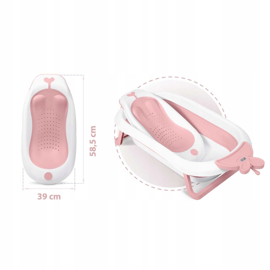 WKŁADKA DO WANIENKI DLA NIEMOWLĄT PODUSZKA LEŻACZEK DO KĄPIELI RICOKIDS Marka RicoKids