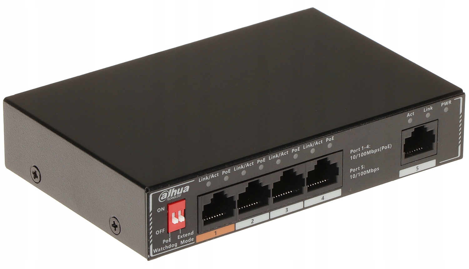 SF1005P 4-PORTOVÝ Poe Switch , 4 PoE Dahua