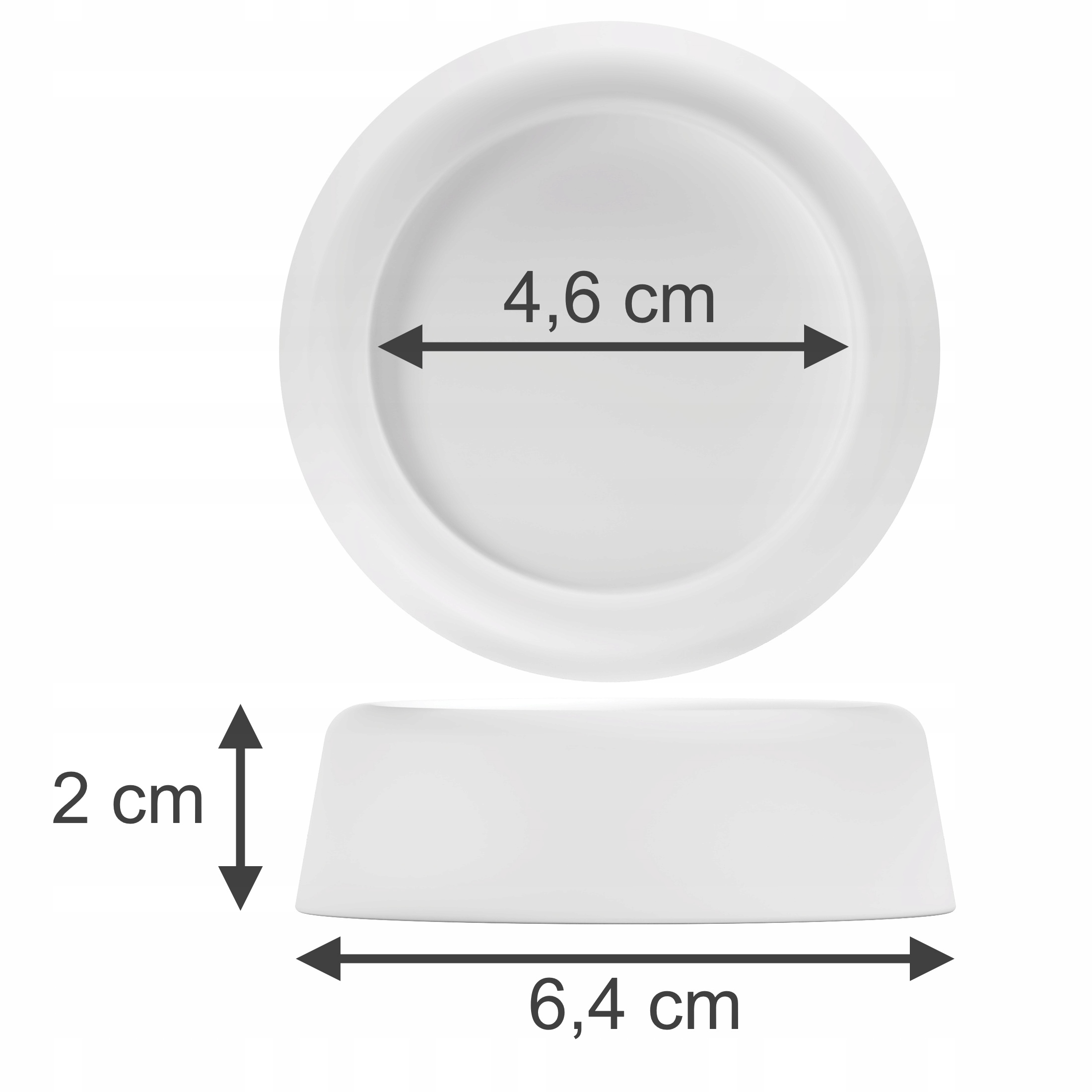 Podkładki nóżki antywibracyjne pod pralkę zmywarkę 4 szt redukują wibracje Marka WESSPER