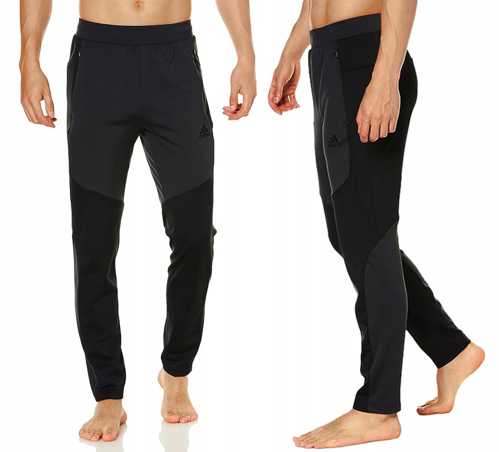 3024 Pánské Kalhoty Adidas Tréninkové Sportovní Černé Velikost S Se Zipy
