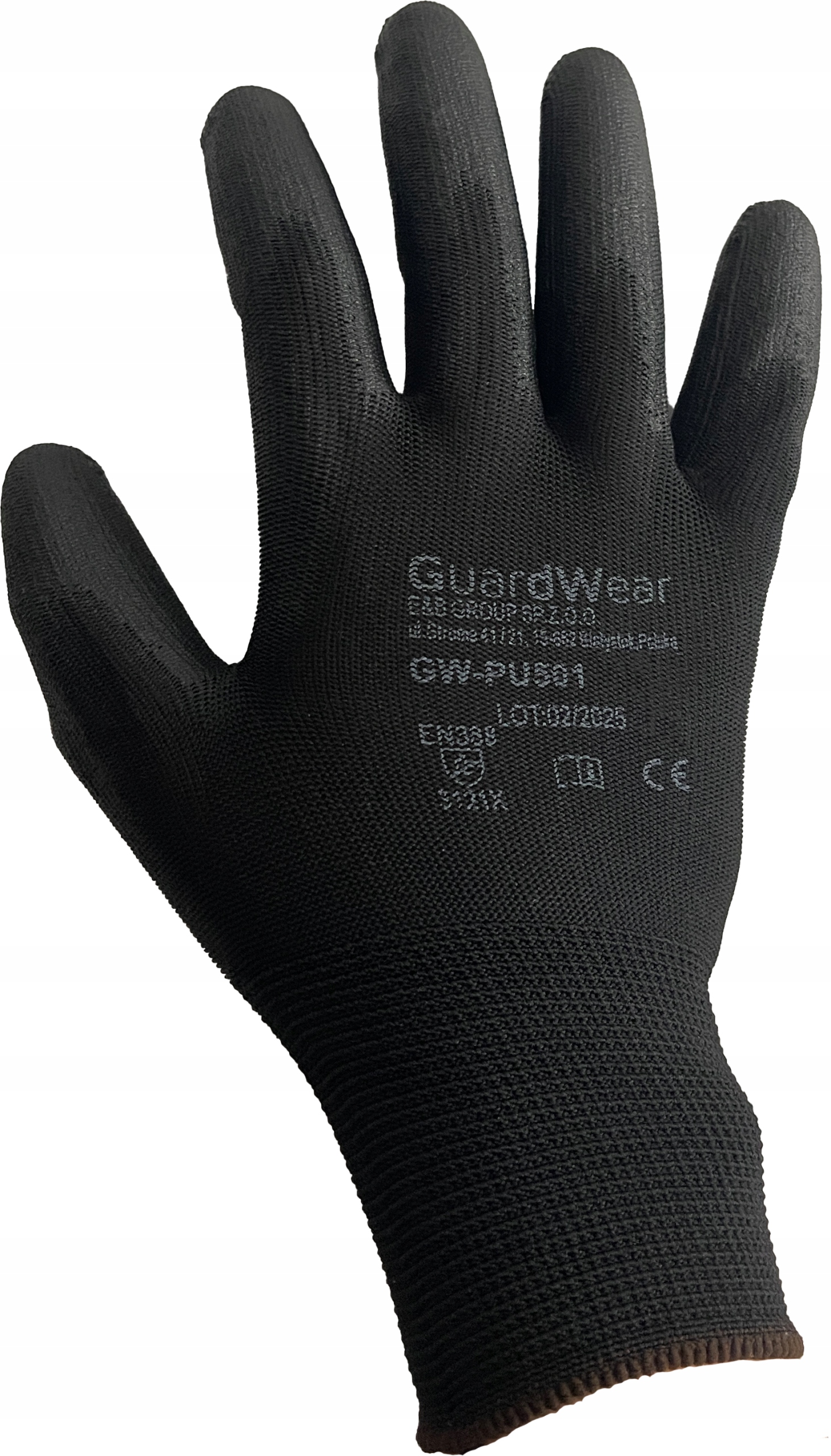 Pracovní pracovní rukavice Polyuretanové Pu GuardWear GW-PU501 vel. 10 300 párů