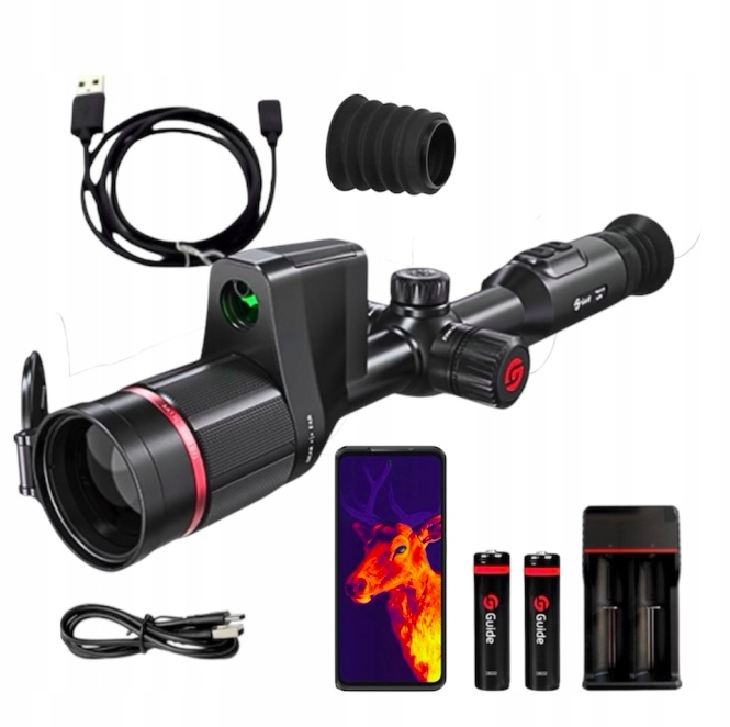 Termovizní dalekohled Guide TU431 Lrf