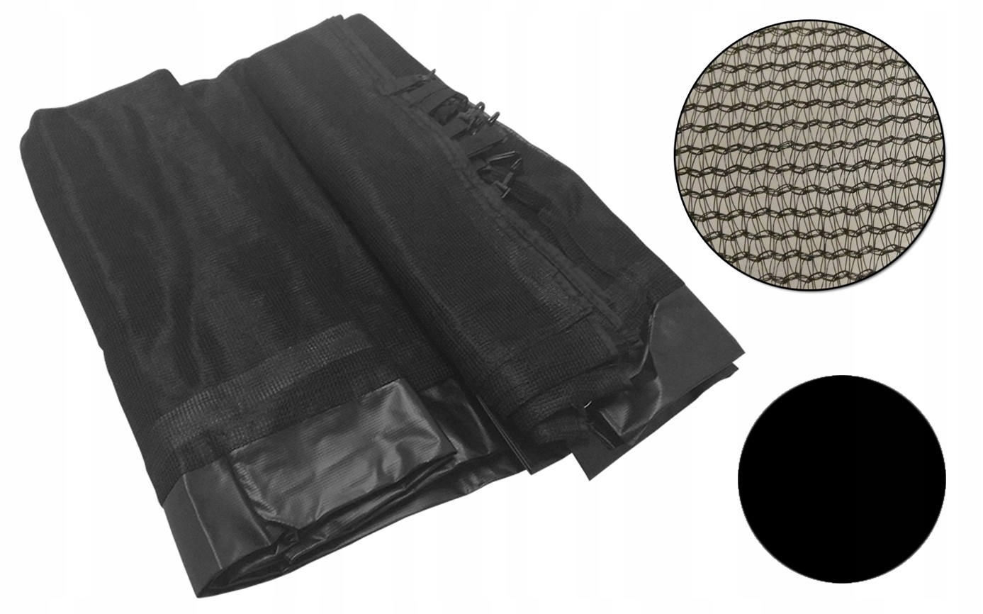 SIATKA BEZPIECZEŃSTWA do trampoliny 10FT 304 cm 8 tuneli OCHRONNA