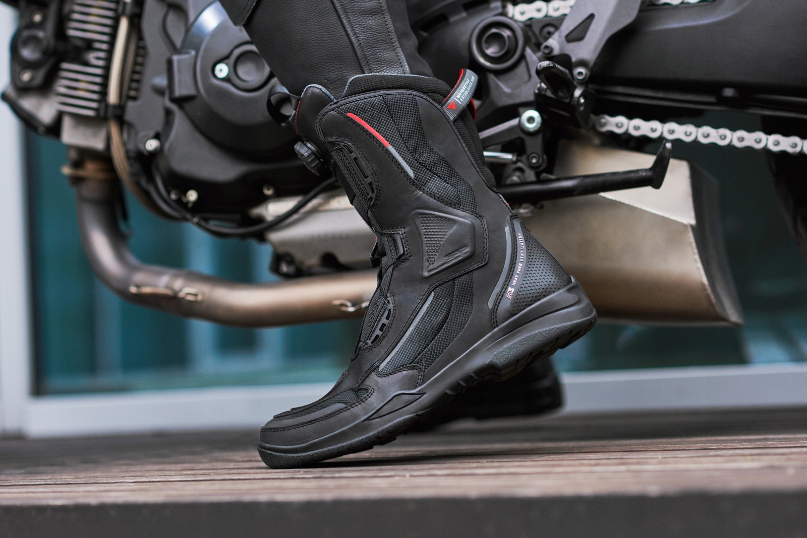 Buty motocyklowe SHIMA STRATO MEN ATOP odblaski Rozmiar 48