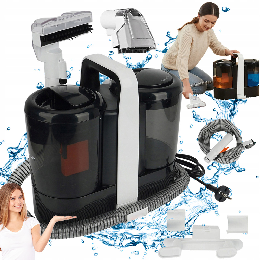 Ručný Vysávač 15 Kpa Na Mokro Aj Na Sucho Na Koberce S Vysokým Sacím Výkonom 600 W