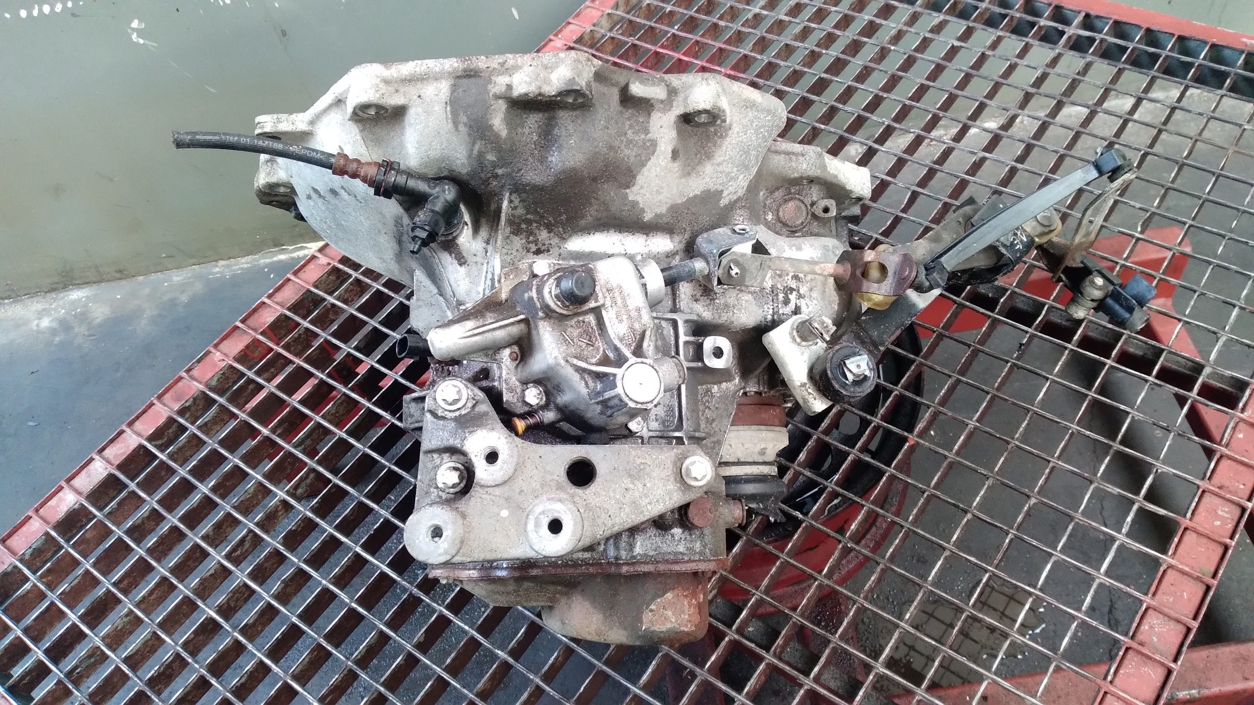 gearbox, manual OPEL CORSA C 55355489 300193851