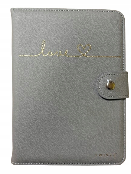 ETUI ORGANIZER NA DOKUMENTY KARTĘ CIĄŻY Z PRZEGRÓDKAMI DLA MAM