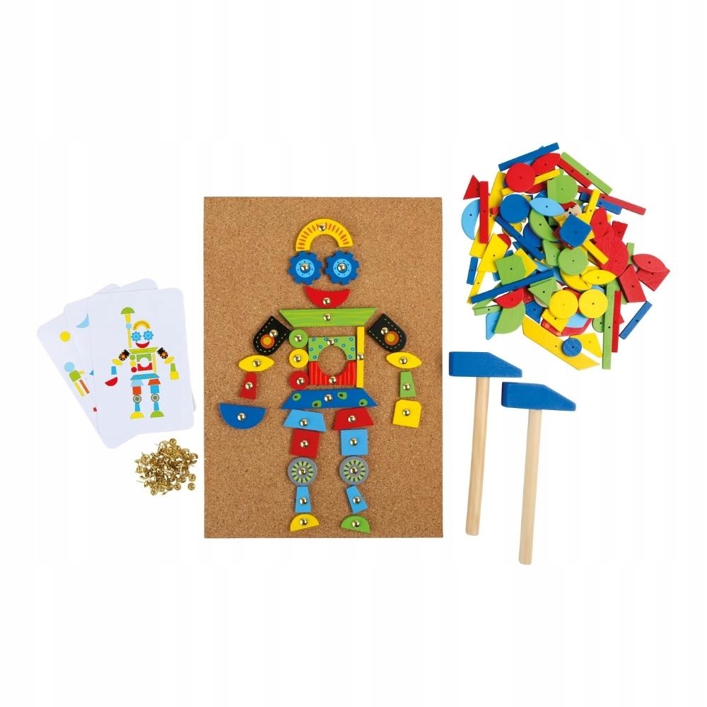 

Przybijanka puzzle przybijane na pinezki