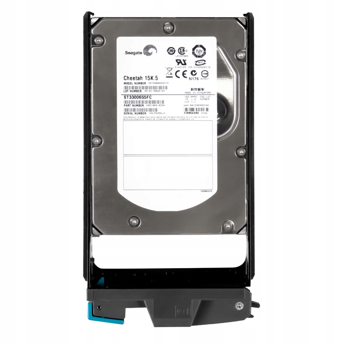 S2E-K300FC 5529293-A 300GB 15K 16MB Fc 3.5'' ST3300655FC