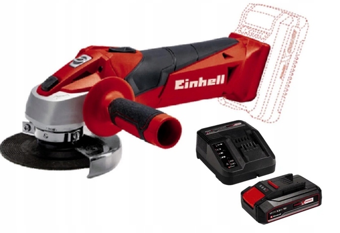 Einhell Úhlová Bruska Tc-ag 18/115 Li Set 2,5AH