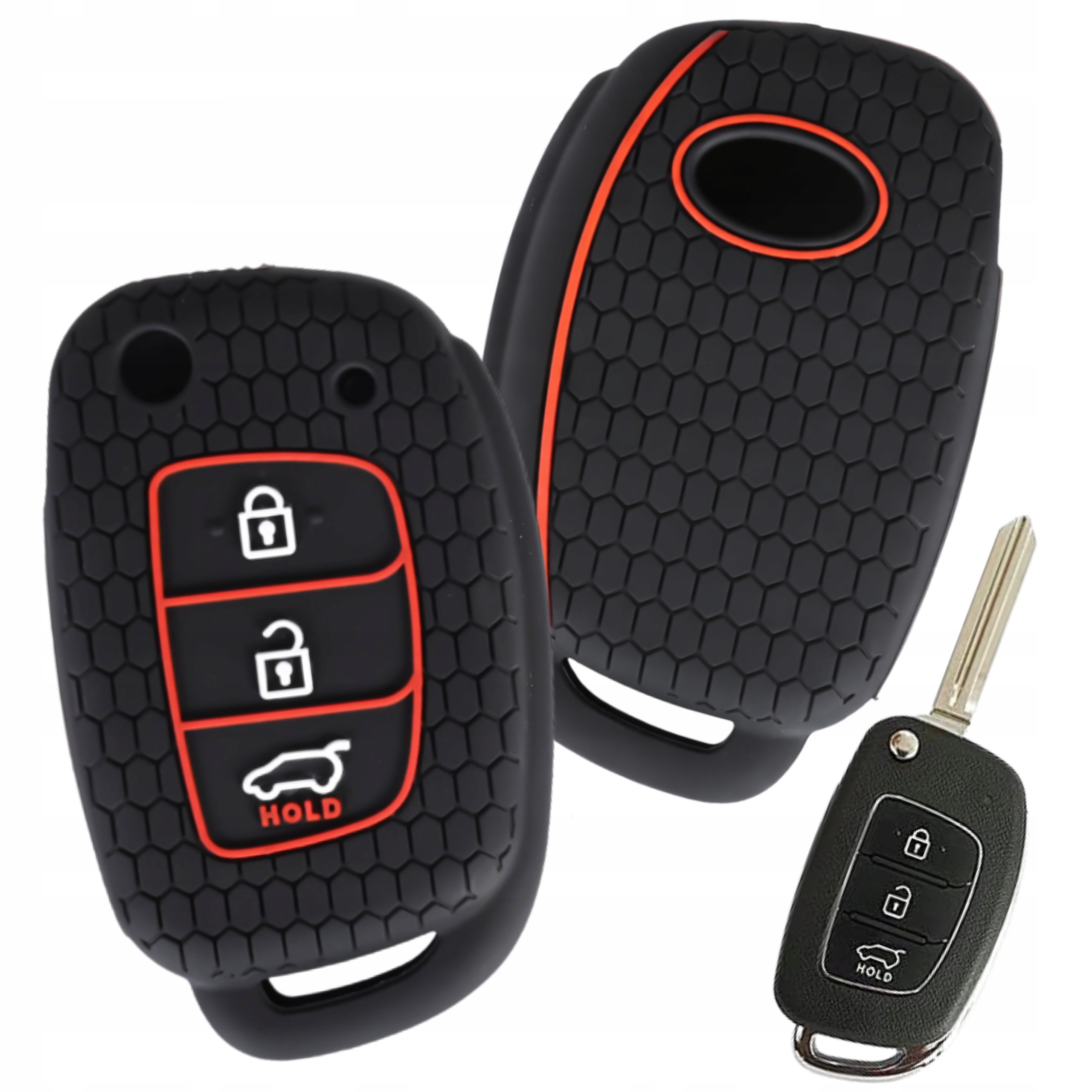 Etui Silikonowe Pokrowiec Na Kluczyk Hyundai I10 I20 I30 Santa Fe Tuscon