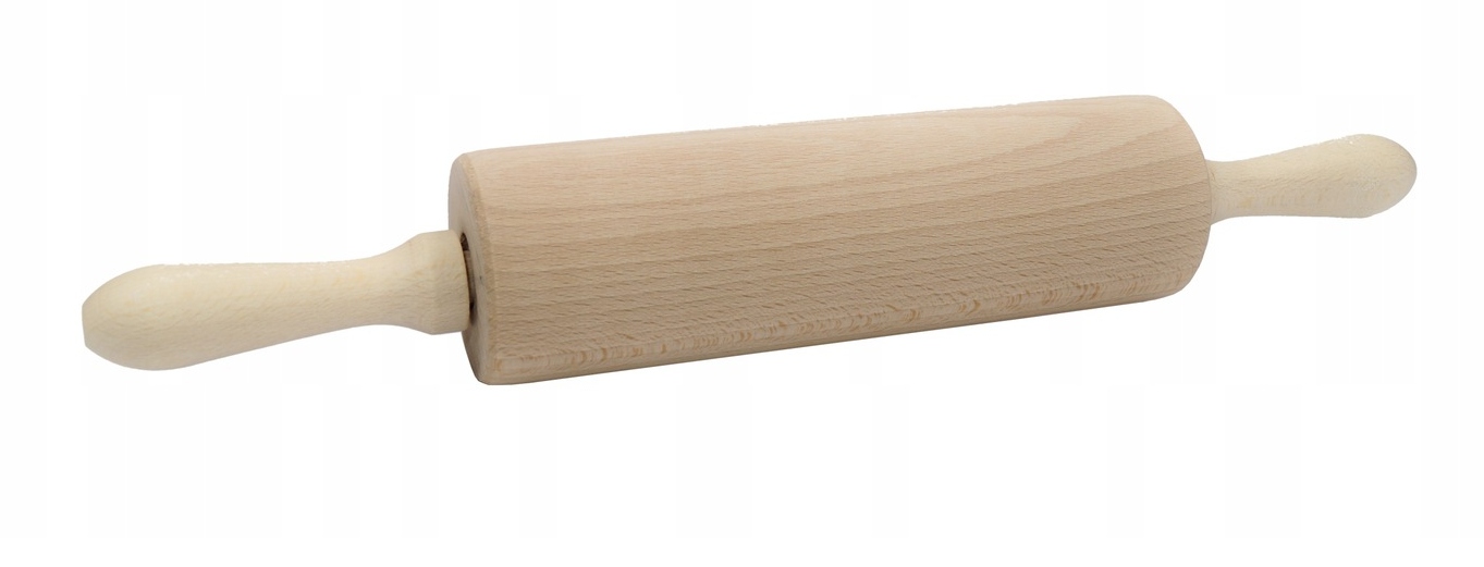 

Wałek Drewniany obrotowy ciasta 46fi6,5cm Kuchenny