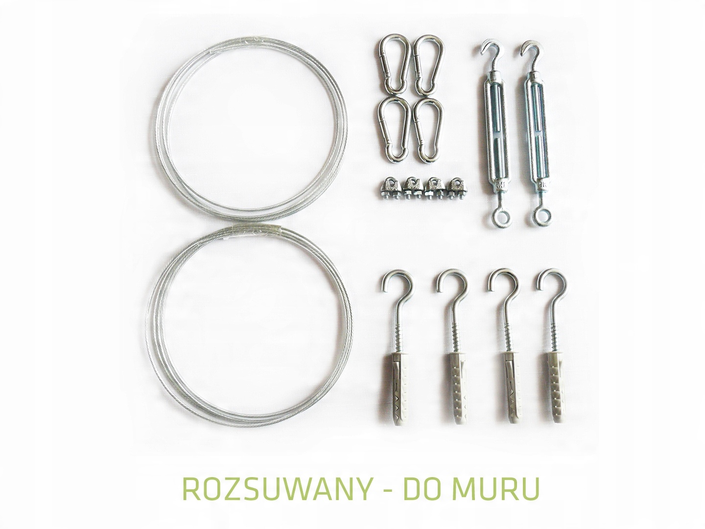 

Żagiel Rozsuwany Zestaw Do Montażu W Murze 2 Linki