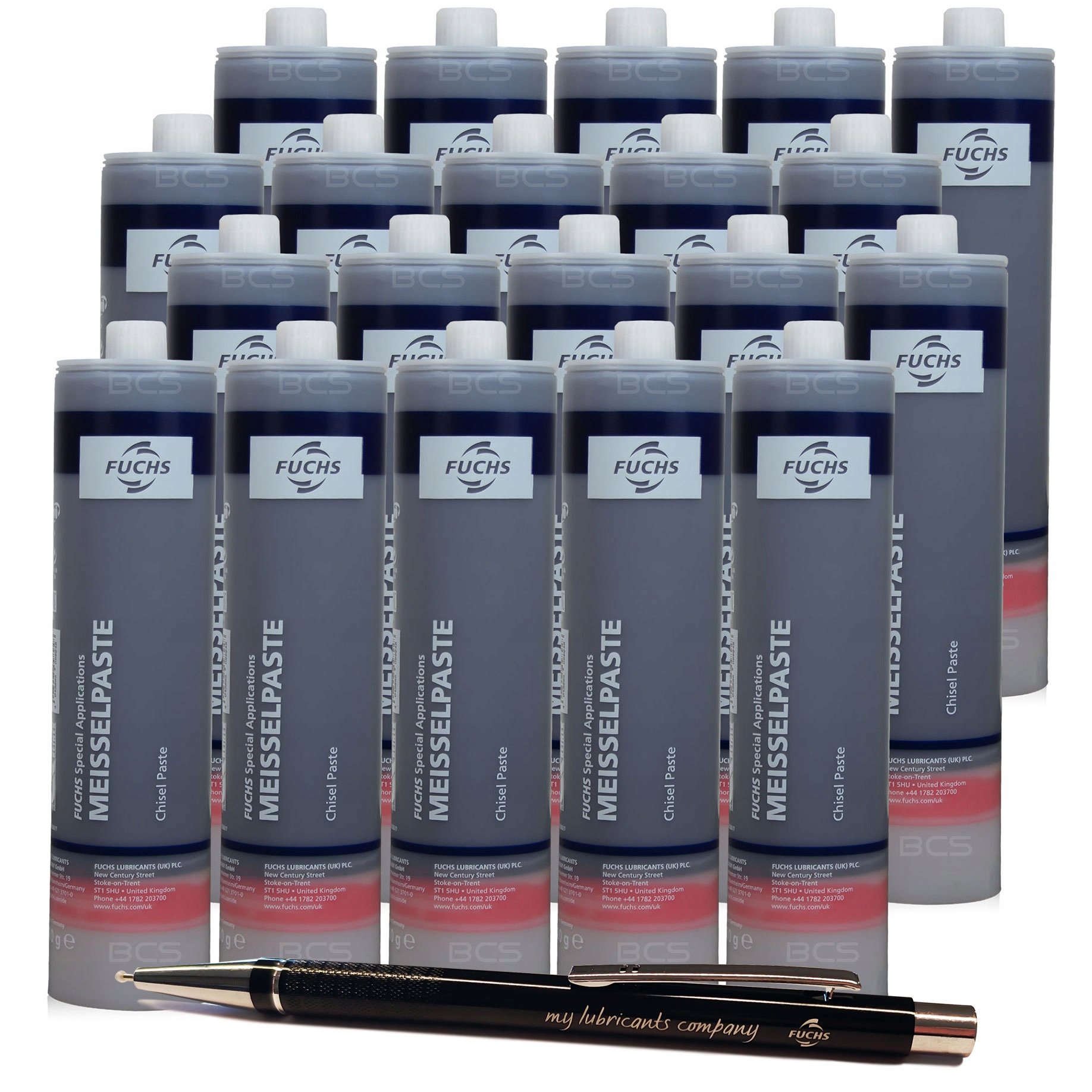 20 x FUCHS MEISSELPASTE SMAR DO MŁOTÓW UDAROWYCH 500g AUTORYZOWANY DYSTRYB.