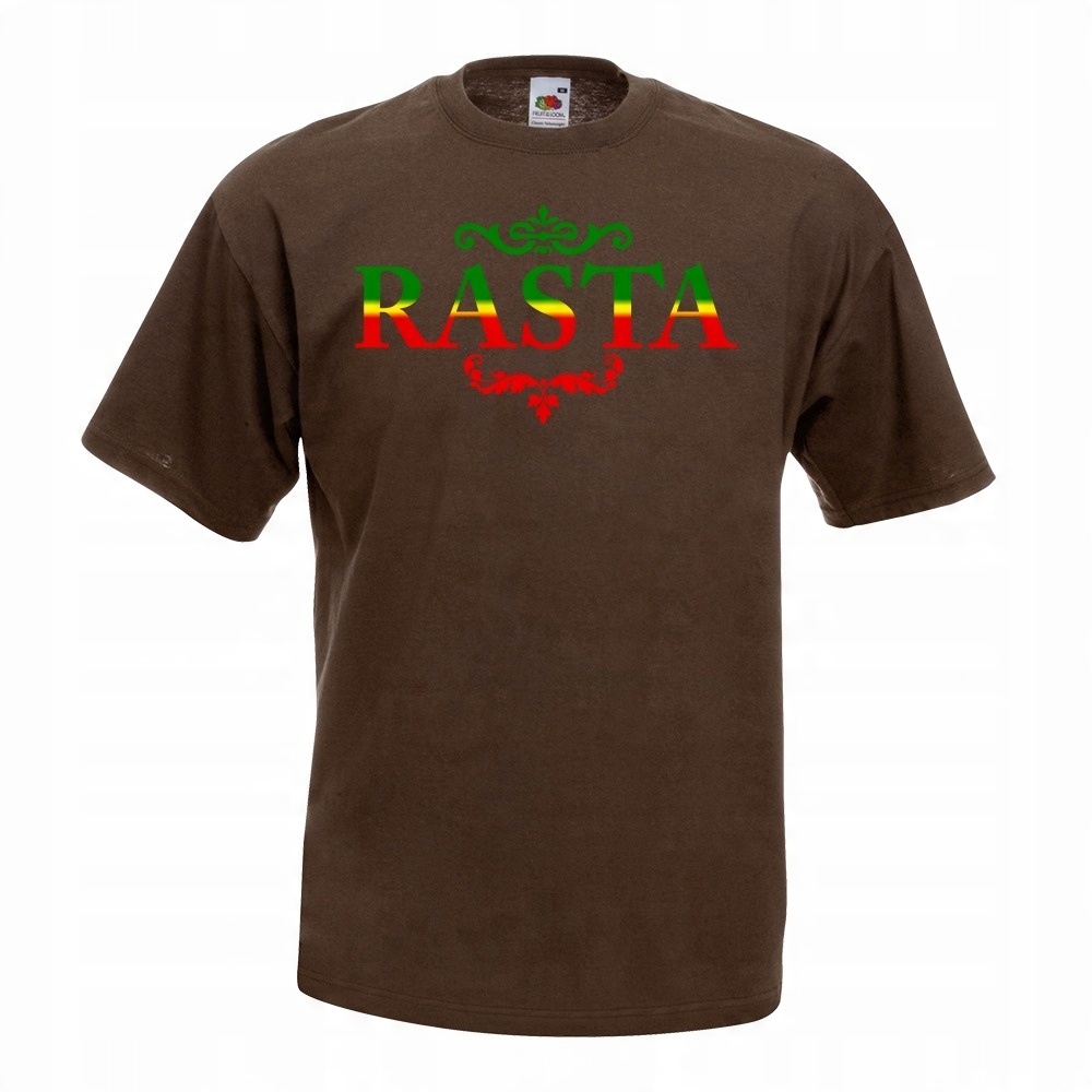 

Koszulka z nadrukiem reggae rasta rastaman XXL