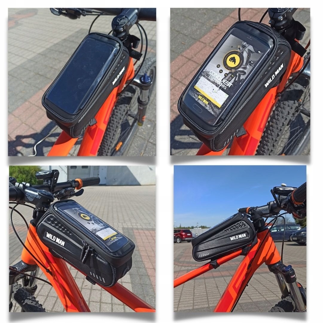 SAKWA WODOODPORNA TORBA NA ROWER UCHWYT ETUI NA TELEFON NA KLUCZE NA RAMĘ EAN (GTIN) 3029432904851