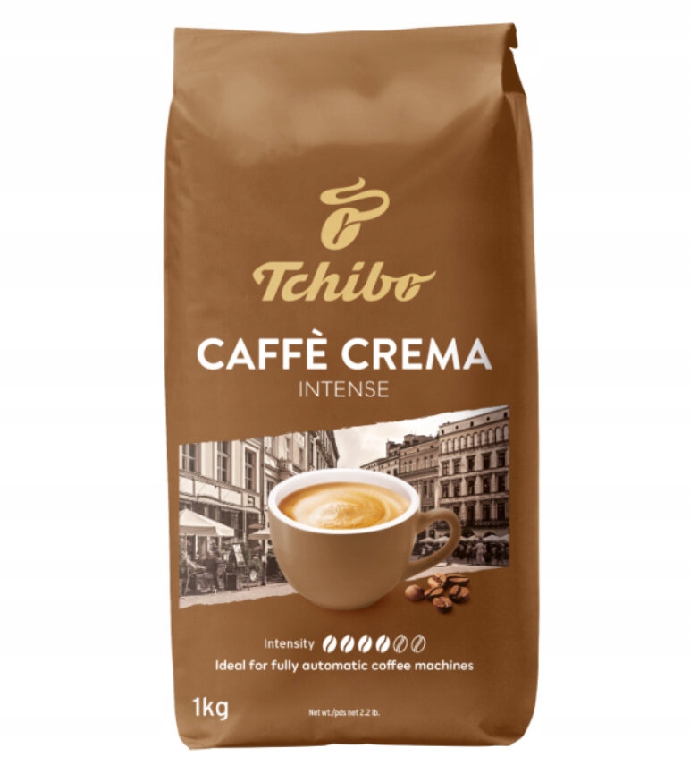 Levně Káva zrnková Tchibo Caffe Crema Intense 1 kg