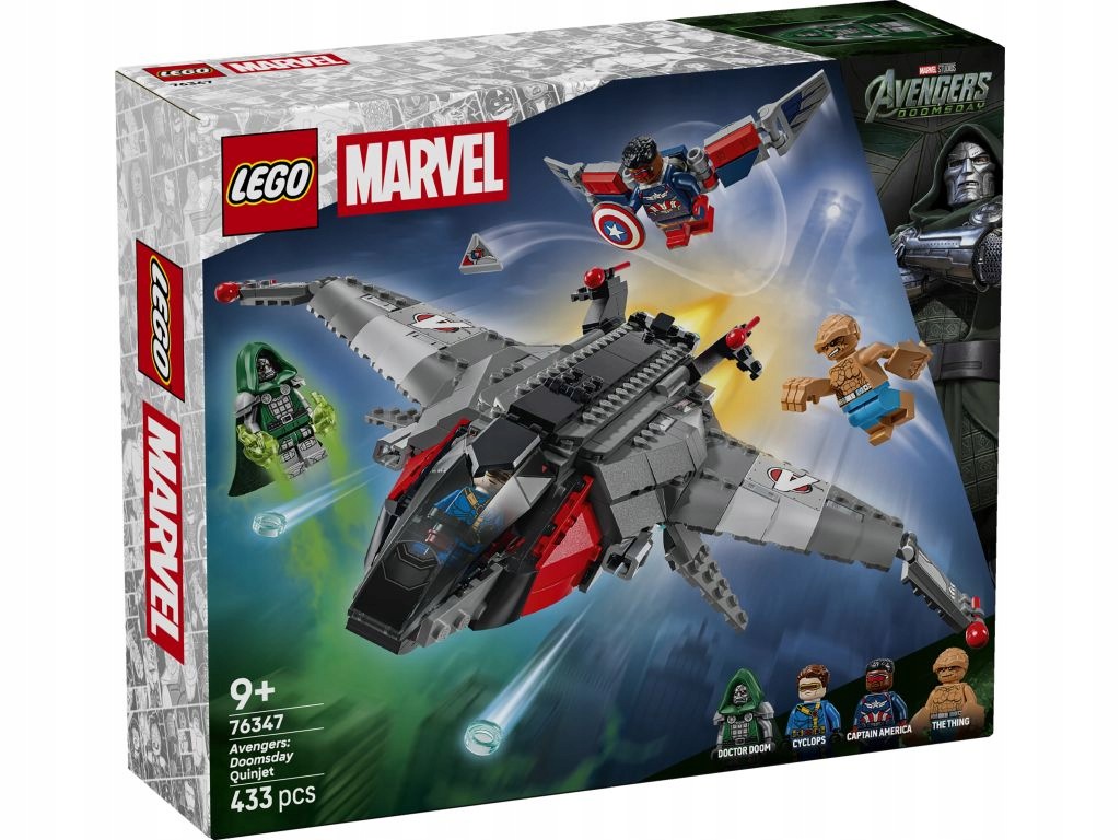 Lego 76347 Heroes Avengers: Quinjet zkázy