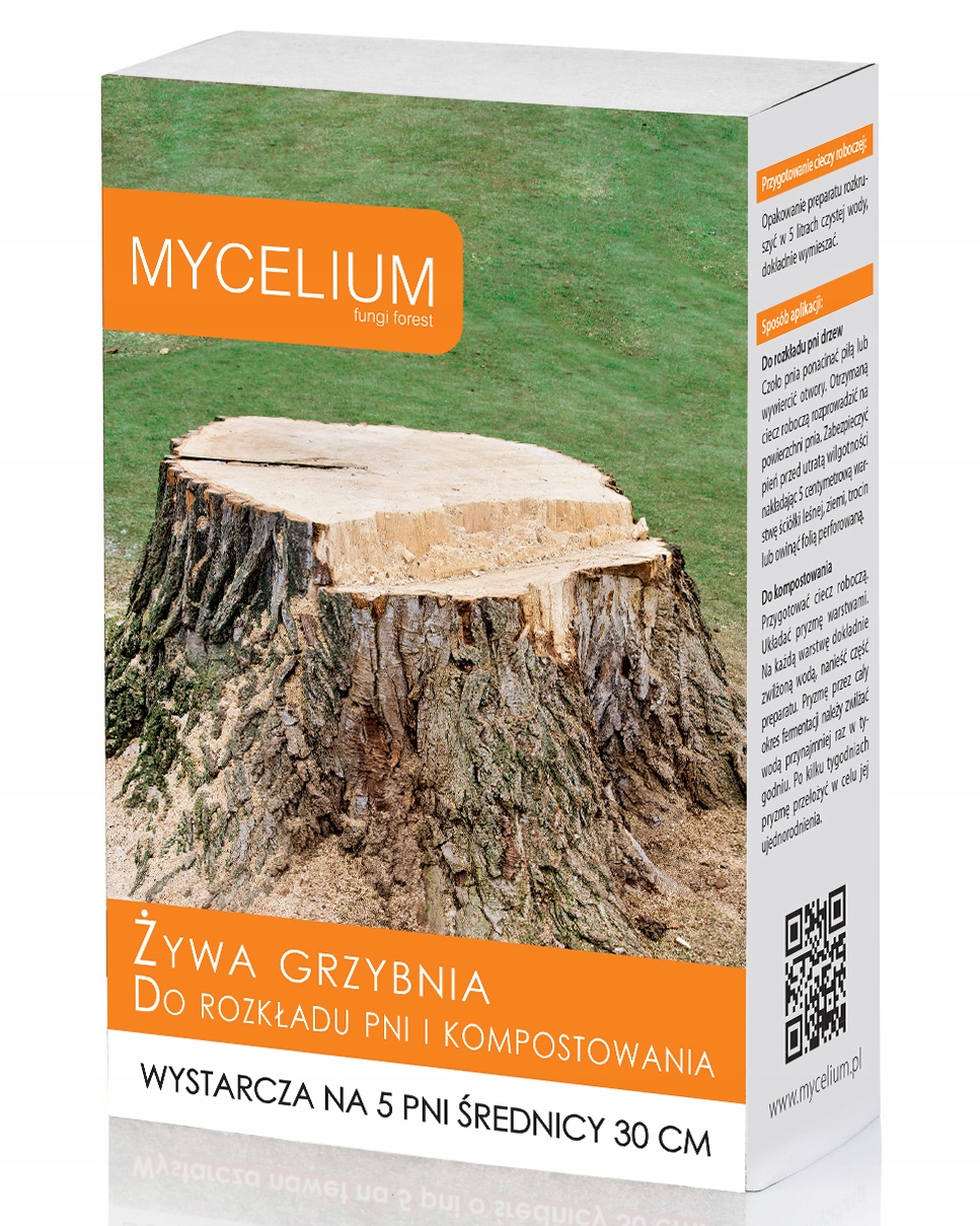 

Żywa Grzybnia Do Rozkładu Pni Drzew
