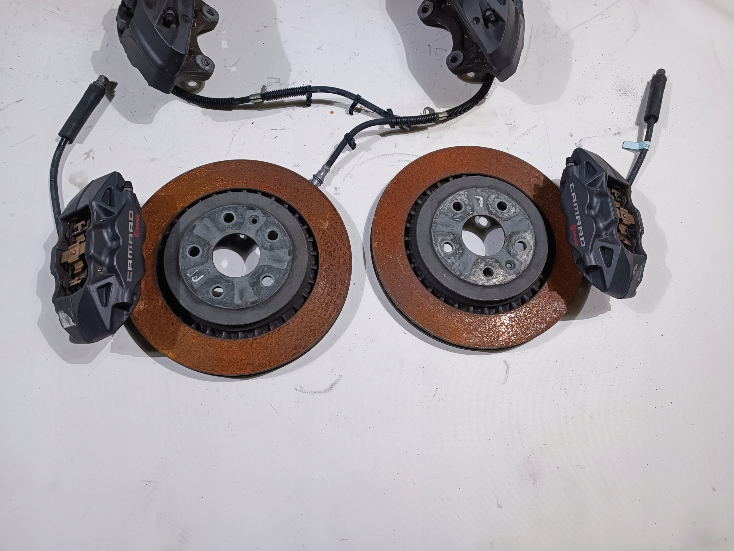 Hamulce Brembo calipers discs Chevrolet Camaro SS 2016