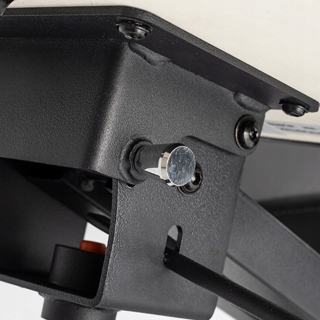 KLĘKOSIAD KRZESŁO ERGONOMICZNE FOTEL BIUROWY REGULACJA WYSOKOŚCI HABYS Głębokość mebla 55.4 cm