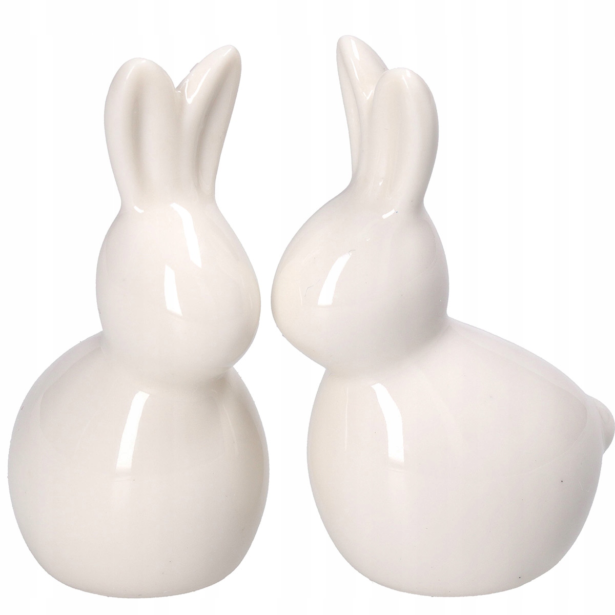 

Zając Zajączek Ceramiczny Na Wielkanoc Stroik Duży