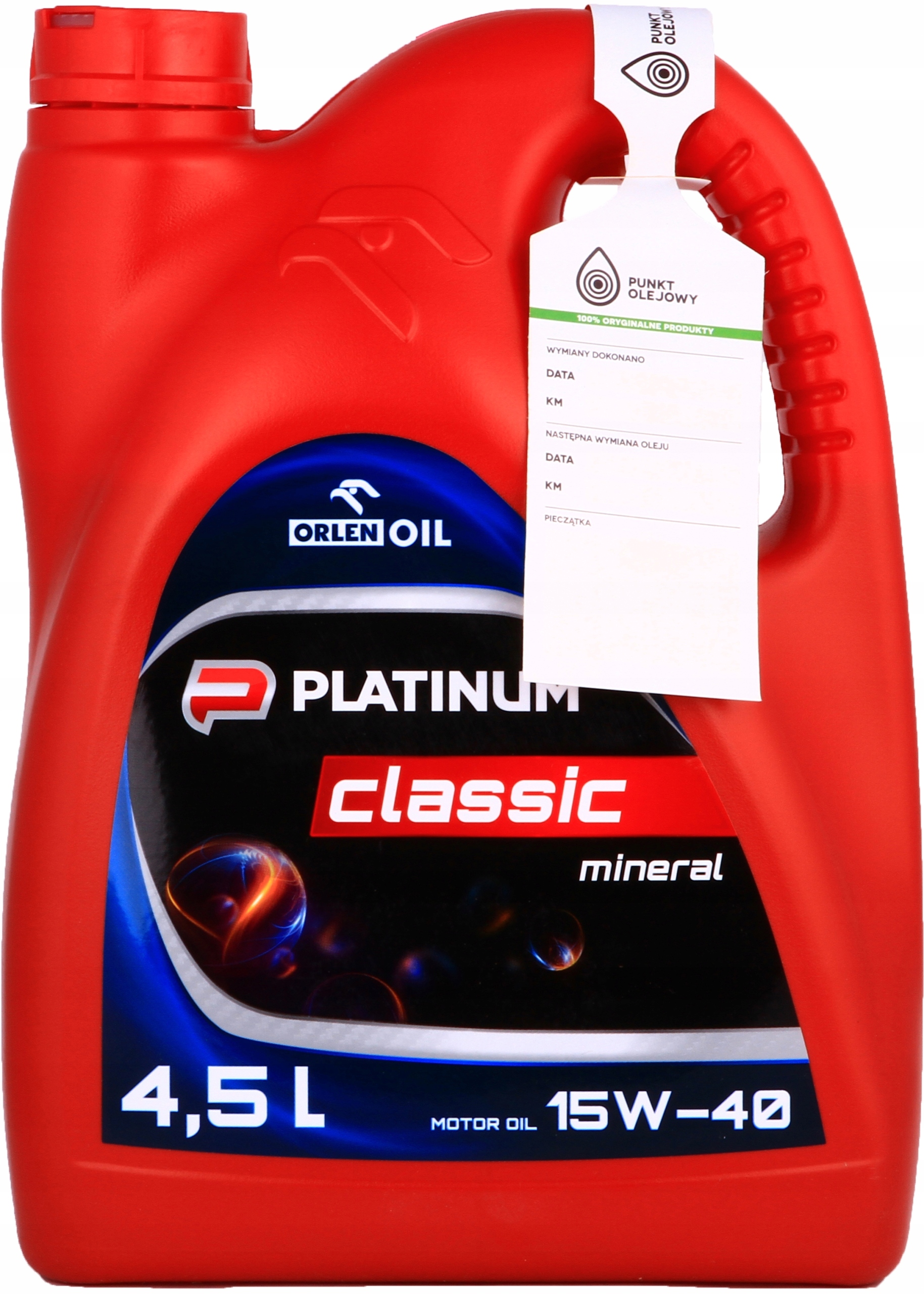 

Orlen Platinum Classic Mineral 15W40 4.5L